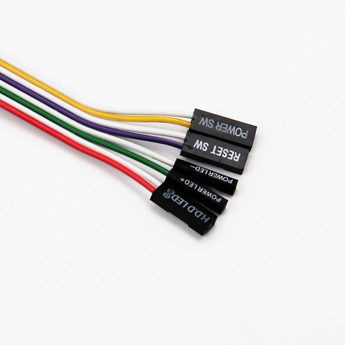 wangyimai 2 Pack Computer Case ATX Power On Off Reset Switch Cable